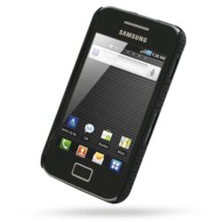 Mobile Accessories Rubberized Hard Cover for Samsung Galaxy Ace GT-S5830 (Black/Perforated Pattern) shop at Dubai Mega Deals - online shopping deals and discount shop
