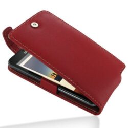 Mobile Accessories Leather Case Samsung Galaxy Note Gt-N7000 Flip Top Type (Red) shop at Dubai Mega Deals - online shopping deals and discount shop