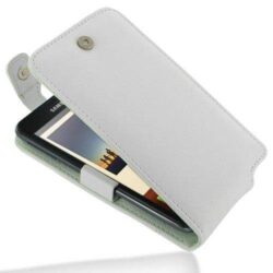 Mobile Accessories Leather Case Samsung Galaxy Note Gt-N7000 Flip Top Type (White) shop at Dubai Mega Deals - online shopping deals and discount shop