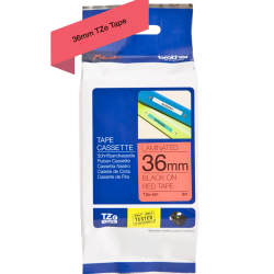 Computer Parts & Accessories Brother PT Label 36mm Black on Red TZe461 shop at Dubai Mega Deals - online shopping deals and discount shop
