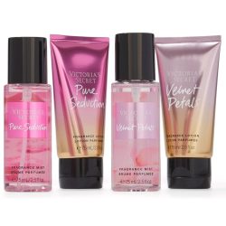 Beauty Cosmetics Victoria’s Secret Pure Seduction & Velvet Petals For Women 4 Piece Gift Set shop at Dubai Mega Deals - online shopping deals and discount shop