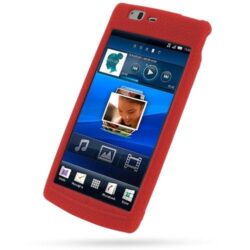 Mobile Accessories Luxury Silicone Case for Sony Ericsson Xperia Arc X12/Arc S (Red) shop at Dubai Mega Deals - online shopping deals and discount shop