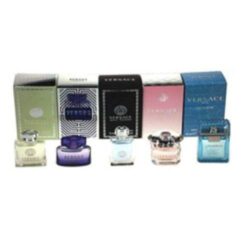 For Men Versace Travel Coffret Miniature 5 Piece Perfume Gift Set for Men & Women shop at Dubai Mega Deals - online shopping deals and discount shop